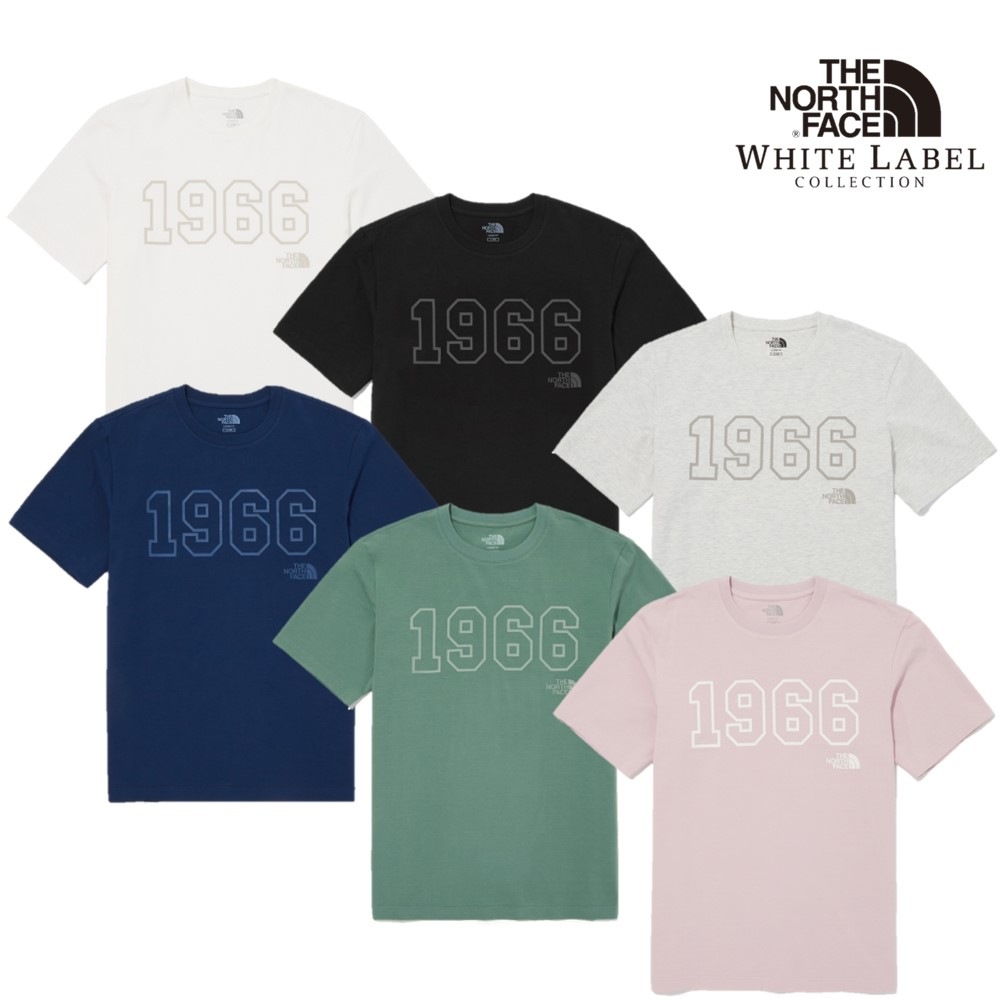 CORE 1966 S/S R/TEE 6色 Tシャツ 新商品 韓国ファッション 韓国人気 男女共用 日常服 ストリートファッション カップルアイテム 夏ファッション 学生ファッション