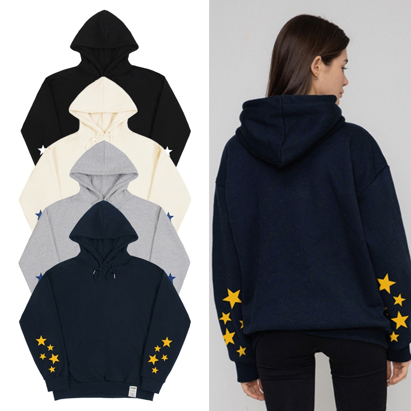 [UNISEX]Elbow 5 Star Hoodie_4color