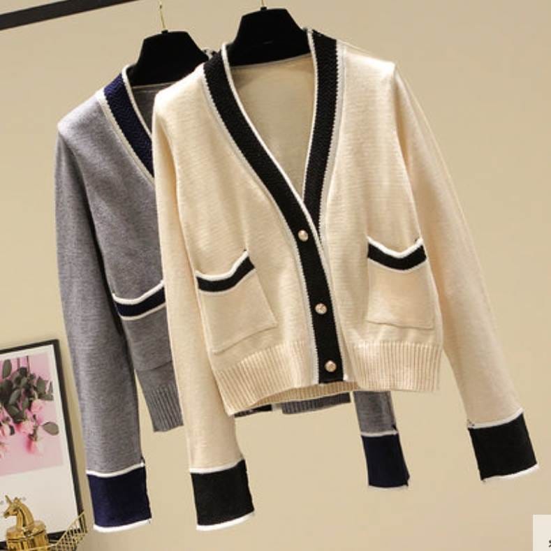 アウター デート セーター カーディガン 袖あり 長袖 Vネック 襟なし スリム ストレート 前開き ニット かわいい 大人可愛い きれいめ シンプル カジュアル 大人 上品 おしゃれ お洒落 かっこ