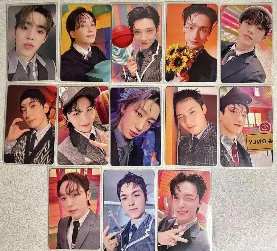 【最短当日発送】公式品　seventeen is right here 一直娯 yzye 特典トレカ 全員１３枚セット