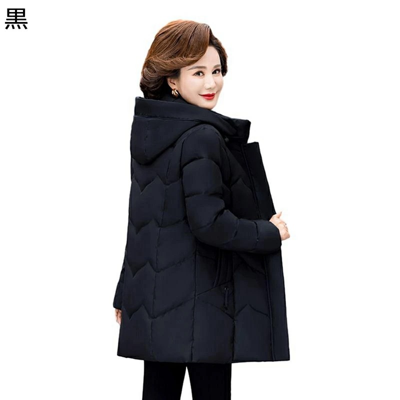 レディースウィンタージャケット レディース ポケット フード付き 長袖 中綿入れ 裏ボア アウター 綿服 やわらか 婦人服 シニアアウター 秋冬 中高年 60代 70代 80代 敬老のプレゼント