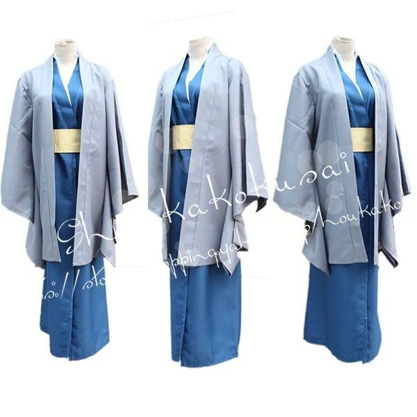 銀魂 ぎんたま 桂小太郎 和服 着物 浴衣 コスプレ衣装ウィッグ 下駄 道具刀 コスチューム コス イベント 演出服