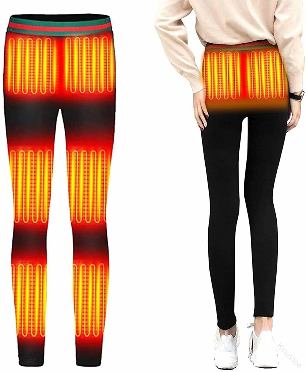 加熱パンツ 電熱パンツ メンズ 電熱ズボン 電熱インナー ヒーターパンツ 電熱タイツ メンズ 電熱タイツ レディース モバイル対応 ３段温度調整 急速発熱 防寒対策 洗濯可能 洗濯ネット付き ワークマ