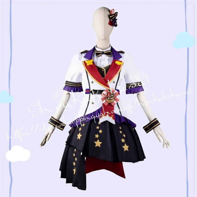 ミリオンライブ 4th衣装 ドリーム プレリュード 伊吹翼 篠宮可憐 佐竹美奈子 望月杏奈 天空橋朋花 七尾百合子 所恵美 白石紬 全員 コスプレ衣装 打歌服 応援服