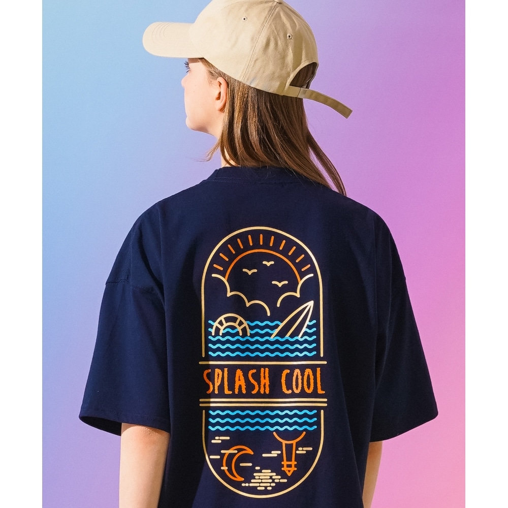 TWNスプラッシュ半袖ネイビーSTST3278