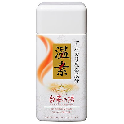 他サイト： アース製薬 温素 白華の湯 600g オンソハツカノユ600Gの商品画像