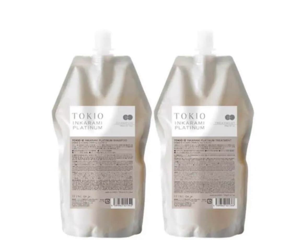 TOKIO IE トキオ インカラミ プラチナム シャンプー 700ml プラチナム トリートメント 700g(セット）