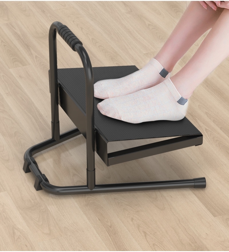 踏み台 足置き台 スポーツ 高さ調整可能 オフィス デスクワーク トイレ ピアノ 自宅 家庭 室内 作業台 便秘 解消 おしゃれ 丈夫 4,807円