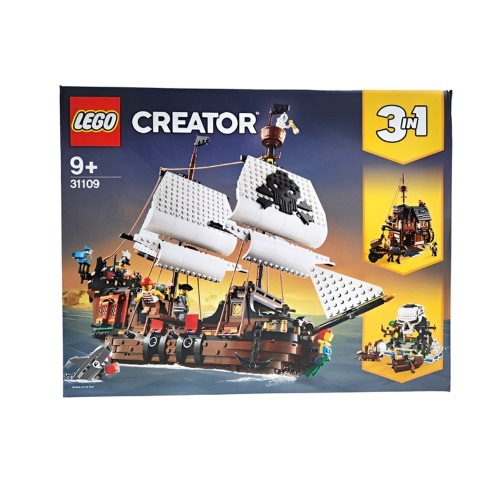レゴ31109クリエイター海賊船インテリア装飾コレクションの創造性クリスマスこどもの日