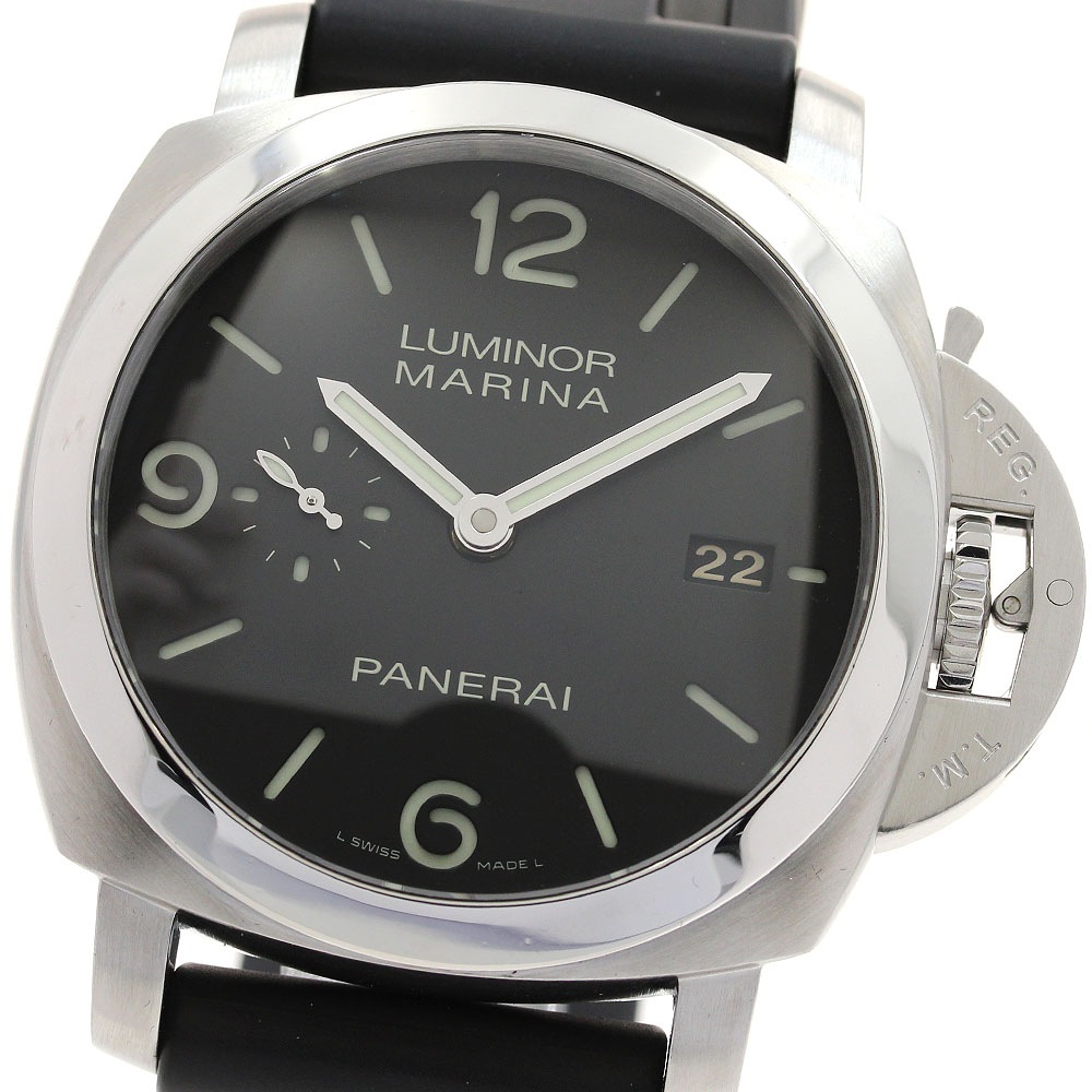 パネライ PANERAI PAM00312 ルミノールマリーナ 1950 3デイズ スモールセコンド 自動巻き メンズ 良品 箱・保証書付き_906821【中古】 253,890円