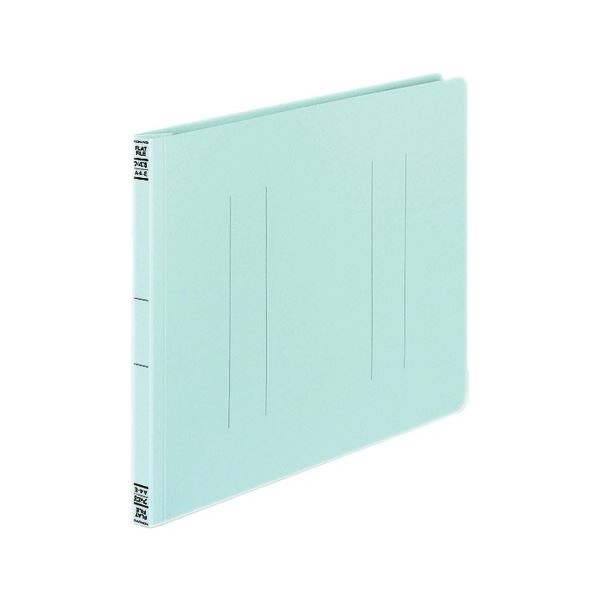 (まとめ) コクヨ フラットファイル(間伐材使用) A4ヨコ 150枚収容 背幅18mm 青 フ-VK15B 1セット(10冊) (×5セット) 6,308円