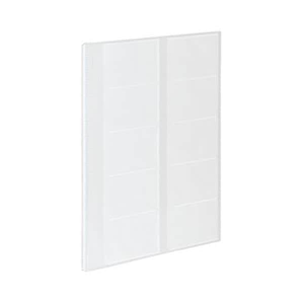 （まとめ）コクヨ カードファイルα（ノビータα）A4タテ 5ポケット 100名分 透明 ラ-NF100T 1セット（10冊）(×5セット)