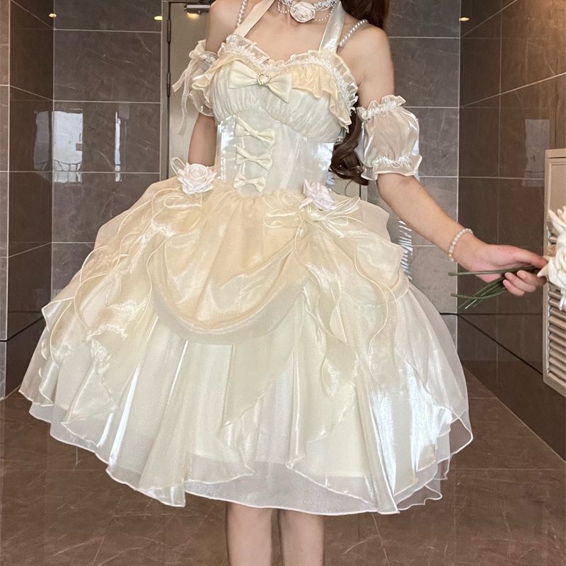 jsk サンディローズ ロマンティックフェアリー エレガント ロリータ プリンセスドレス