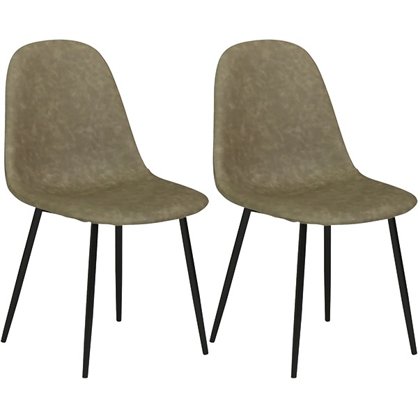 タマリビング ダイニングチェア モモン GY 2脚入 メーカー直送