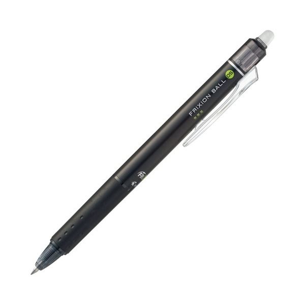(まとめ) パイロット ゲルインキボールペンフリクションボールノック 0.5mm ブラック LFBK-23EF-B 1セット（10本） (×10セット)
