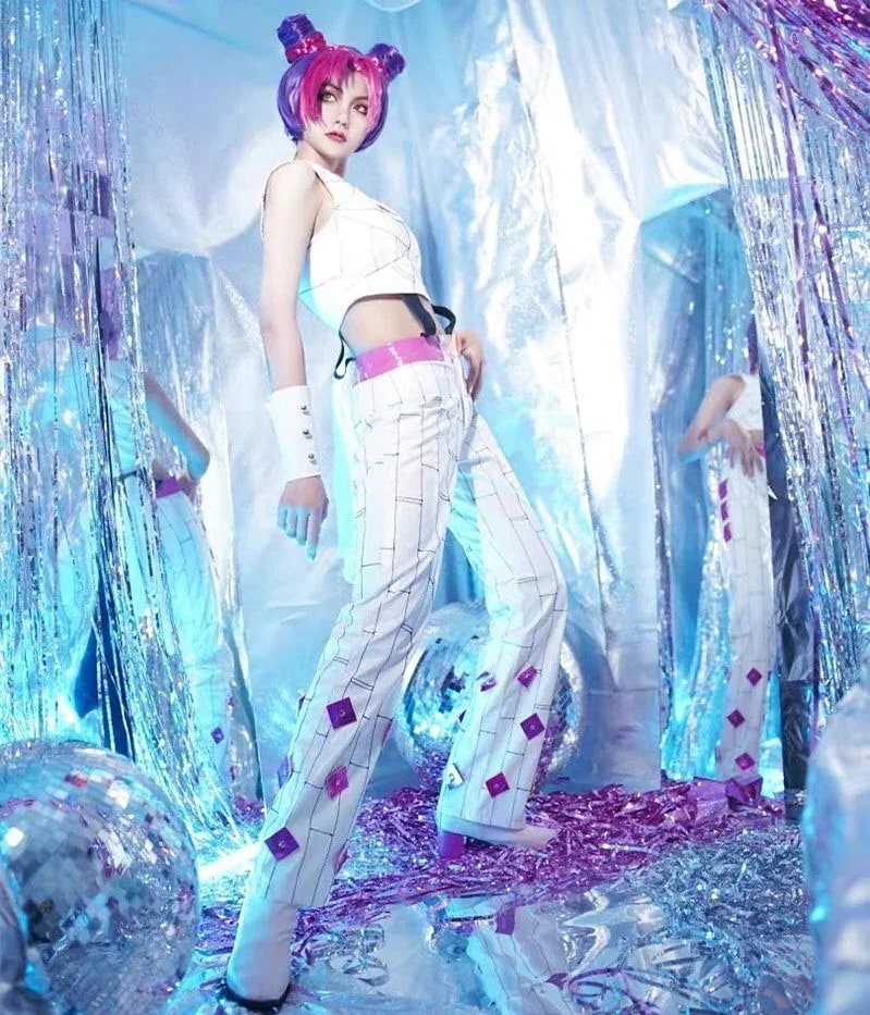 ジョジョの奇妙な冒険 ストーンオーシャン 空条徐倫 くうじょう ジョリーン コスチューム コスプレ期間限定30％