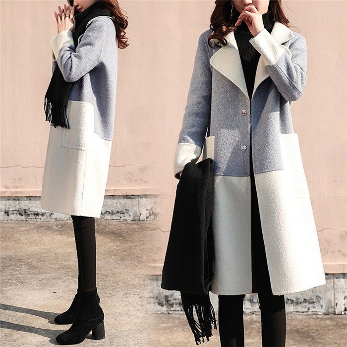 【急速出荷!】チェスターコート ロング丈 レディース ラシャ コート アウター ウール混コート ロングコー