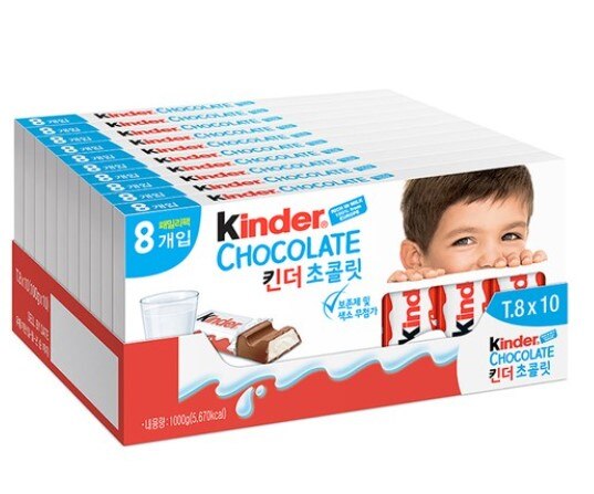 キンダーチョコレートT8 (100gx10個)
