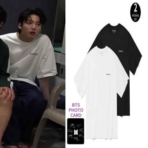 Qoo10] COVERNAT BTS ジョングク愛用 Tシャツ 韓国正