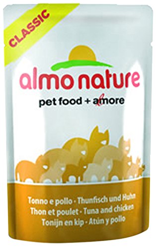 アルモネイチャー キャットフード クラシック まぐろとチキンのご馳走 55g×24個 (ケース販売)