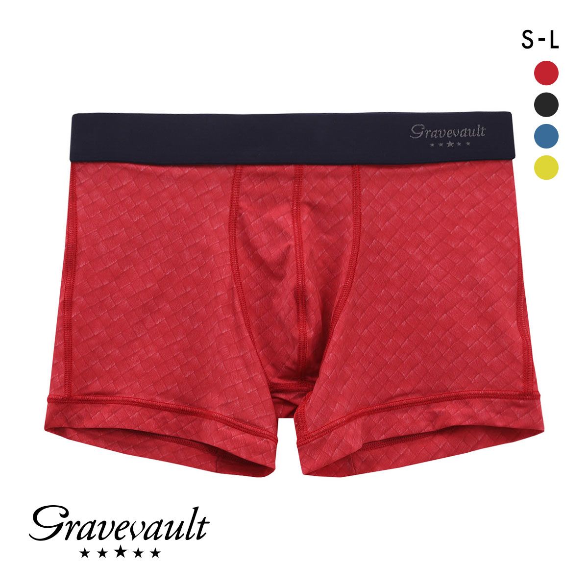 グレイブボールト Gravevault Intrecciato ショート ボクサーパンツ S M L