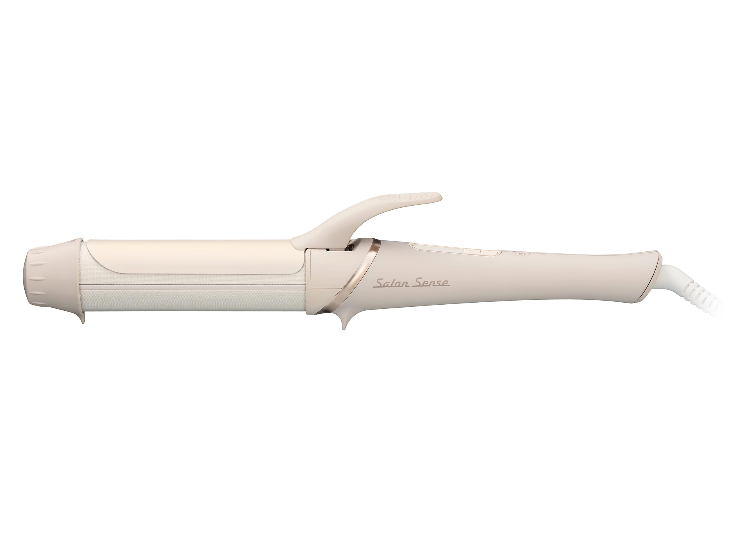 コイズミ ヘアアイロン カール 38mm サロンセンス シルキーモイスト 海外対応 ミストベージュ KHR-1340/C