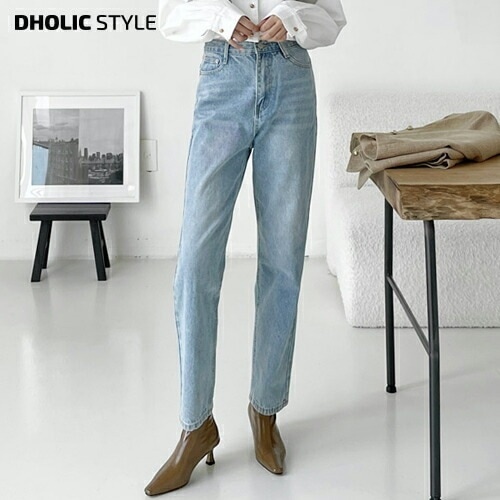 [メガ割りSALE]2TYPEテーパードデニムパンツ・p586403