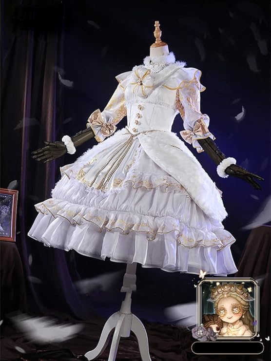 実物撮影（ウィッグ靴追加 ） 第五人格 IdentityV 少女 悪の源 コスプレ衣装