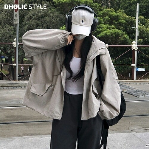 [メガ割りSALE]オーバーフードジャンパー・p637229