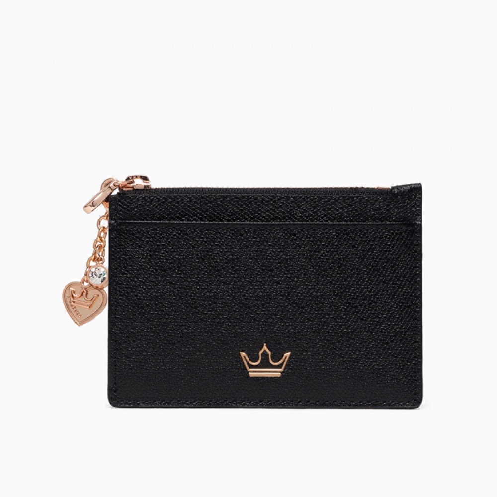 JESTINA (ジェスティーナ) TRUEDY カードトップジッパー BK (19F) (JSTCSF9AF225BK010)