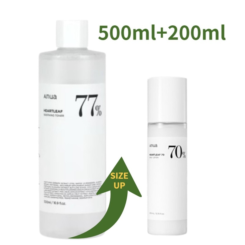 ドクダミ 鎮静ルーチンセット [ 化粧水 500ml + 乳液 200ml ]