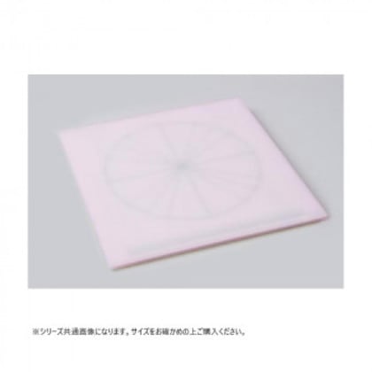 山県化学(ヤマケン) 積層目盛入りまな板 （正方形） L ピンク