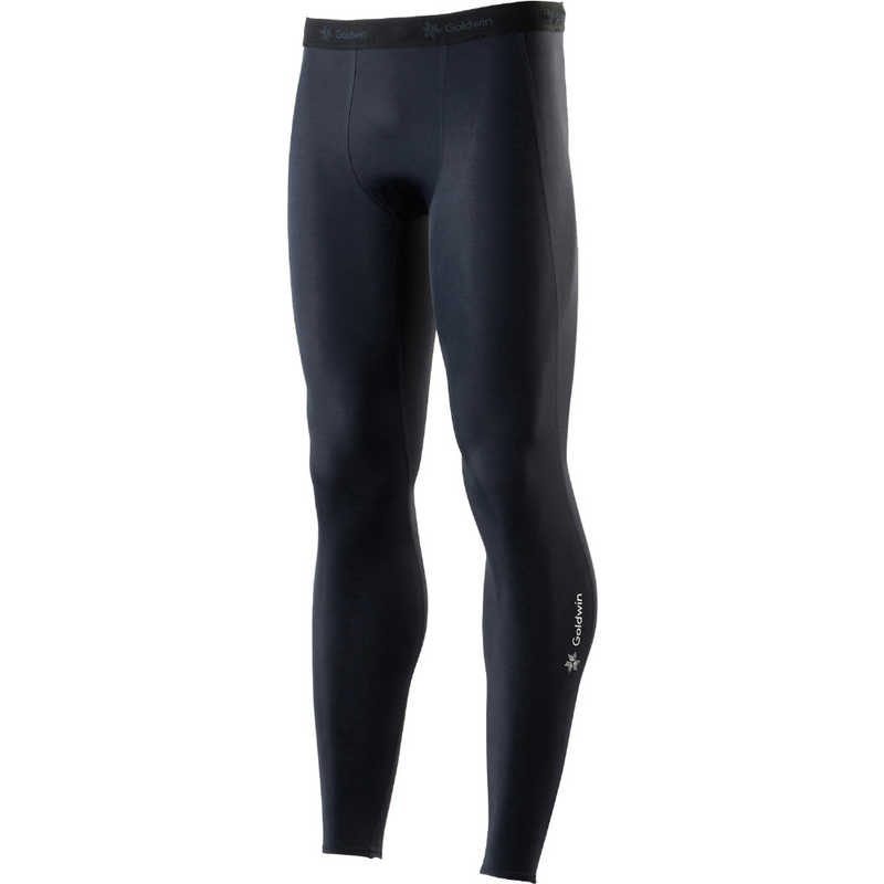 ゴールドウィン　C3fit (シースリーフィット) メンズ コンプレッションロングタイツ ブラック 3(L) 【返品交換不可】　GC04351
