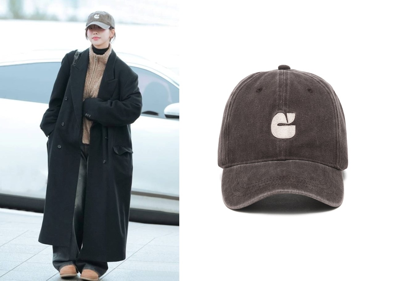 [AESPA KARINA] NEW LOGO WASHED CAP_6COLORキャップ