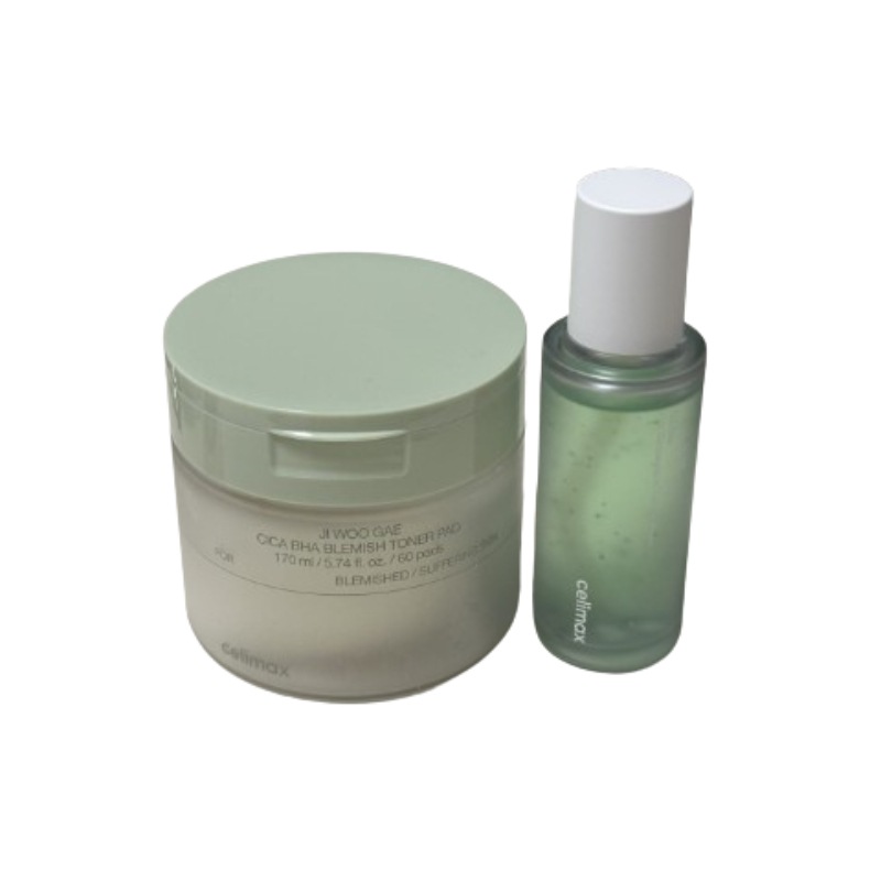 ザリアル シカ ナイアシン アミド AC カーミング セラム 40ml +シカ消しゴムパッド (シカBHAブレミッシュトナーパッド) 60枚