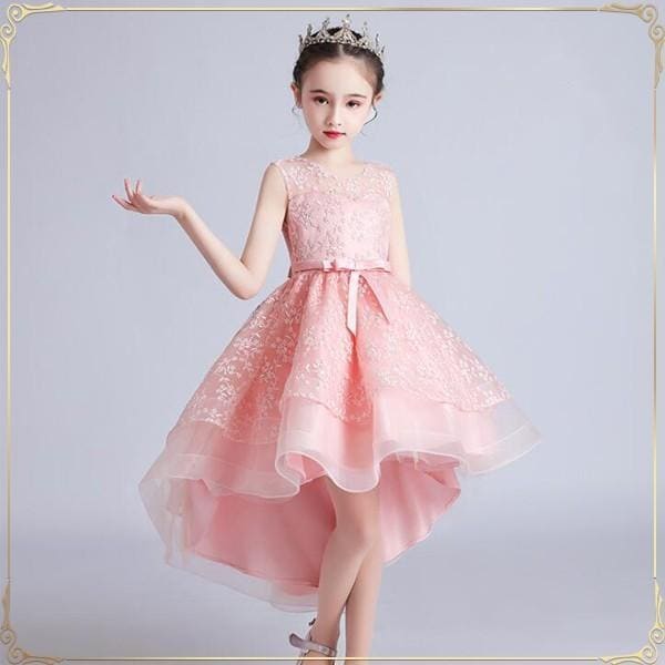 入学式 結婚式 パーティー コンクール 子どもドレス 女の子ワンピースキッズ フォーマルドレス 【Primepic】【急速出荷】子供フォーマルピアノ発表会ドレス
