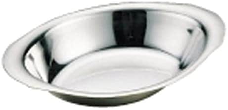 （まとめ買い）18-8ベイカー皿 小 9 3/5インチ [x3]