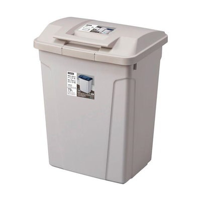 他サイト： アスベル 665059 ハンドル付分別ペール70L グレーの商品画像