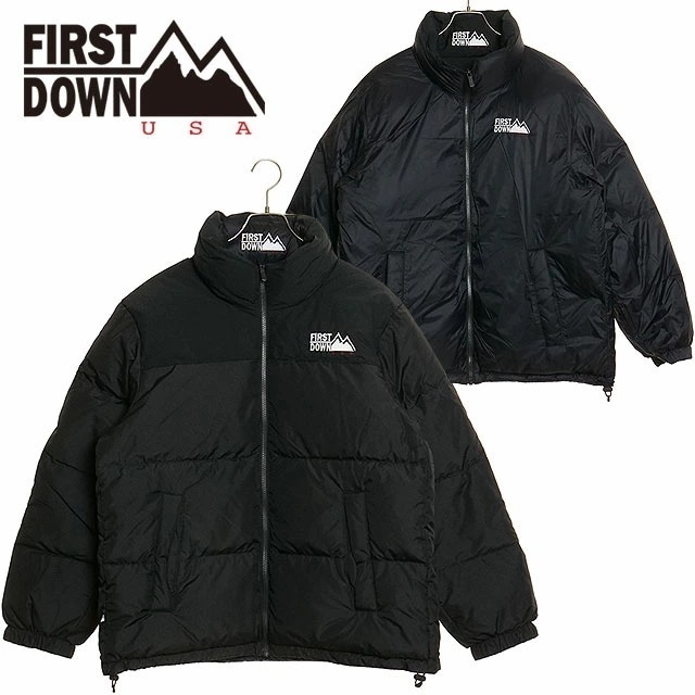 バブル ダウンジャケット マイクロフト [F742001-06] BUBBLE DOWN JKT MICROFT メンズ アウター 定番 リバーシブル 撥水 BLACK