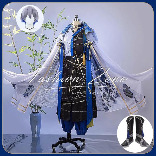 【品質良い 大好評中】迅速な出荷バーチャル YouTuber Vtuber 小柳ロウ コスプレ衣装 ウィッグ 靴 cos ハロウィン 演出服 変装