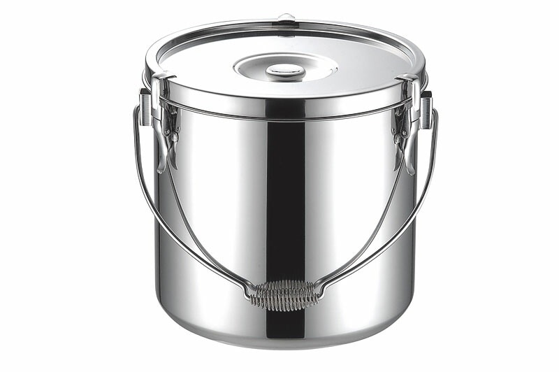 本間製作所 仔犬印 18-8超厚底給食缶 27cm（15.0L） 14,627円