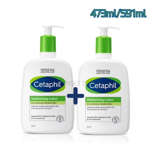 [敏感性/家族全員使用可能]モイスチャライジング 高保湿 低刺激 ローション 473ml/591ml 択1 2個