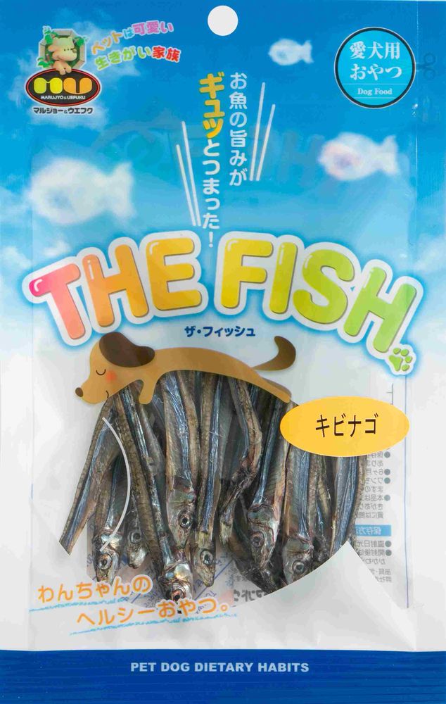 （まとめ買い）マルジョー&ウエフク ザ/フィッシュ きびなご 20g 犬用おやつ [x15]