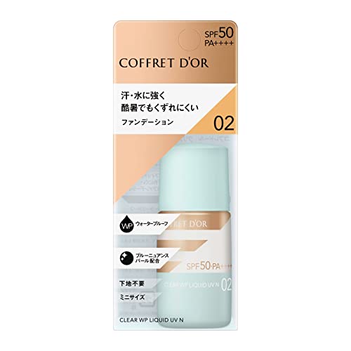 コフレドール クリアWPリクイドUVn 02 SPF50・PA ファンデーション 標準的な肌の色