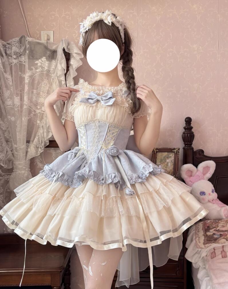【新作登場 最安値!】107ロリータ メイド服ワンピース　 ゴスロリ コスプレ メイド服 コスチューム 文化祭 学園祭 衣装 仮装 ハロウィン おすすめ 可愛い 日常　写真　舞台　花嫁　洋服