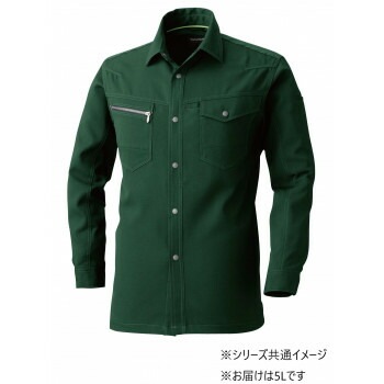 桑和 965 長袖シャツ 5Lサイズ ダークG（109） SOWA
