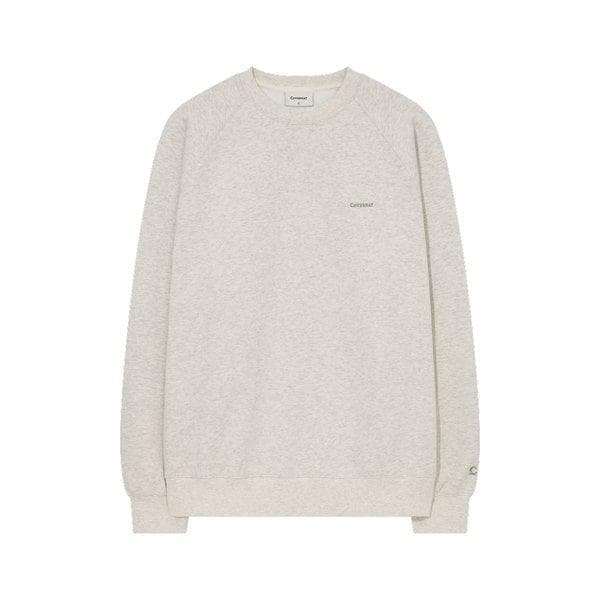 スモールロゴ裏起毛スウェットシャツ オートミール CO2503CR04OT