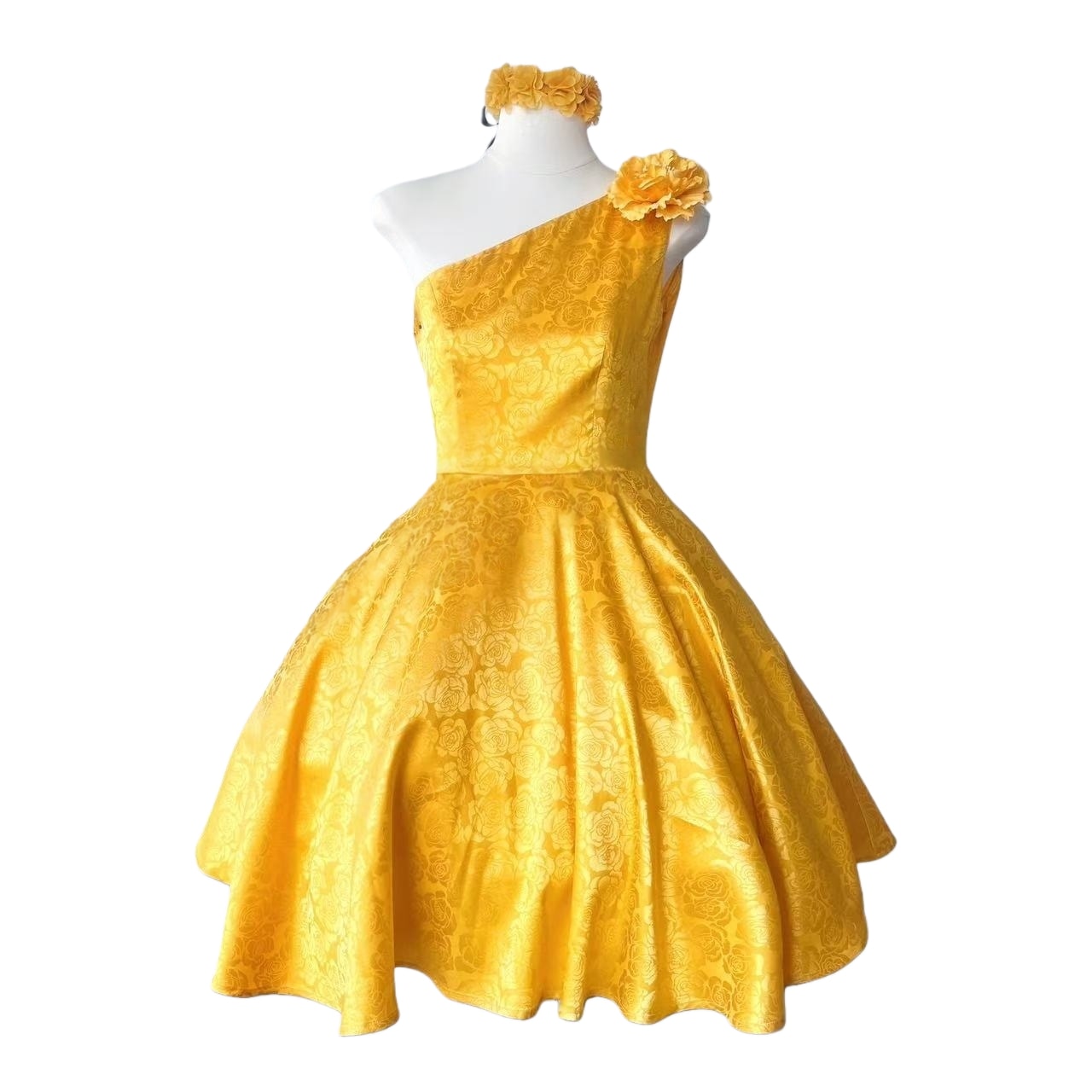 ジュディ コスプレ衣装 花柄ワンピース 映画ドレス ハロウィン仮装