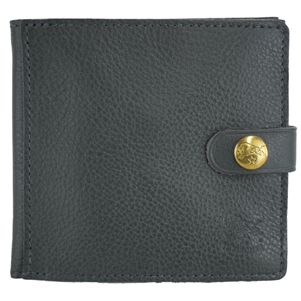 IL BISONTE イルビゾンテ BI FOLD WALLET　二つ折り財布　コンパクト財布　メンズ　レディース　ユニセックス/SBW015 PV0001 GY310B/Grafite