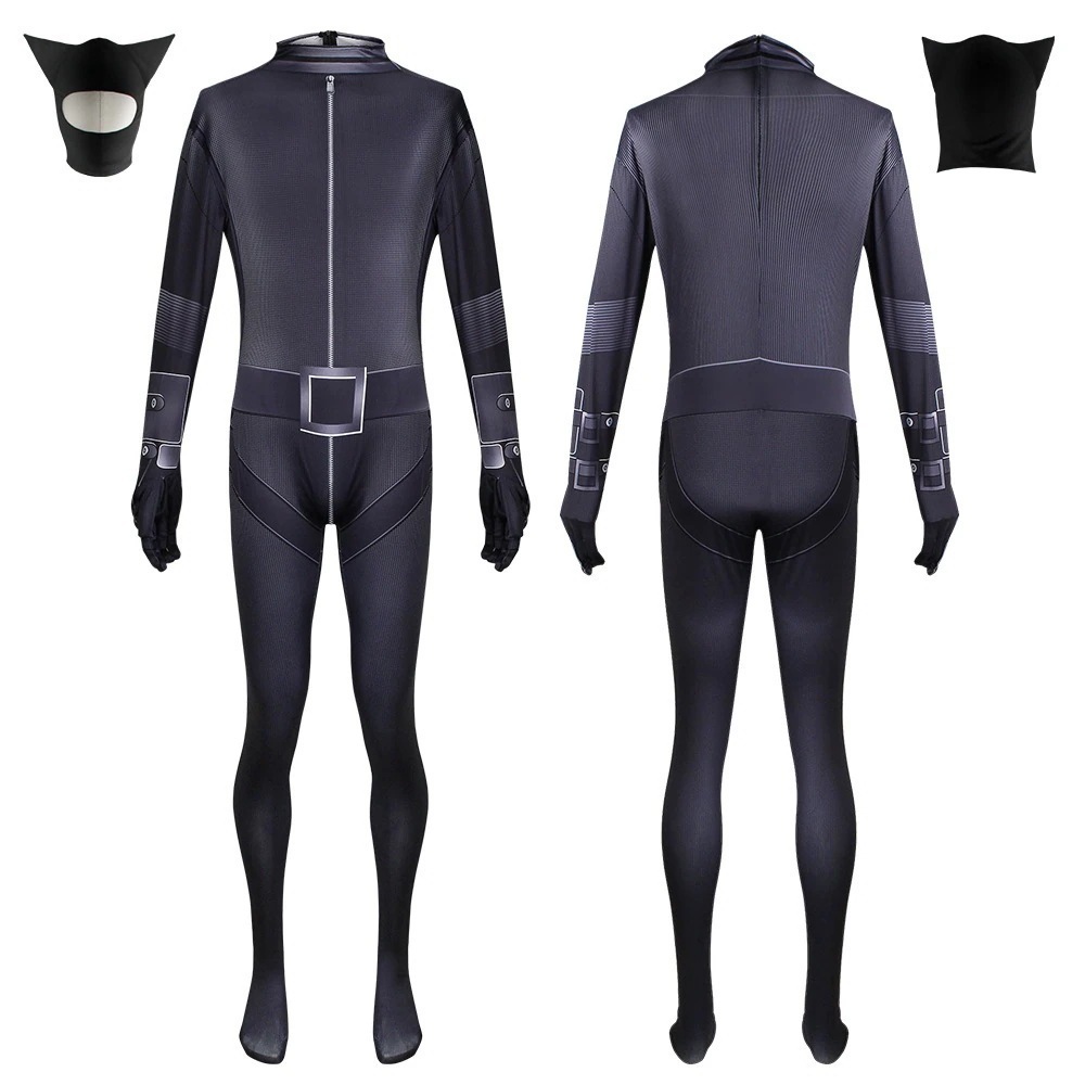 【限定特典】バットマン猫女cos服連体服セットハロウィンコスプレコスプレ舞台演出服